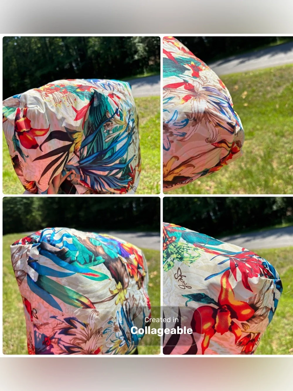 Sharif Floral Tote Bag